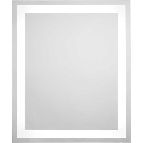 Progress Captiva LED P300455 030 30 LED ILLUMINATED MIRROR in White Finish Model: P300455-030-30