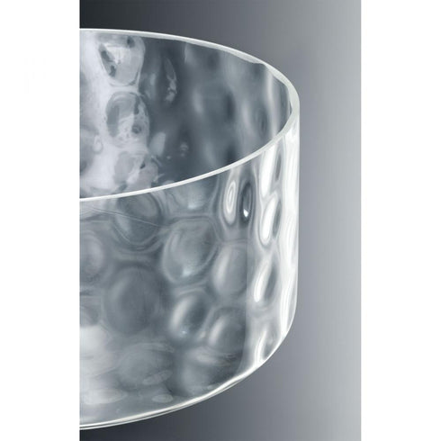 Progress Caress Collection One Light in Polished Nickel Clear Water Glass Luxe Mini Pendants Light Model: P5306-104WB