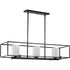Progress Chadwick P400225 009 3 100 Watt MED CHANDELIER in Brushed Nickel Finish Model: P400225-009