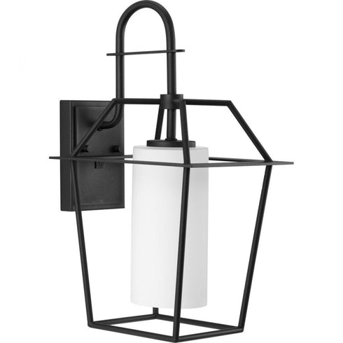 Progress Chilton P560314 031 1 100 Watt MED WALL LANTERN in Textured Black Finish Model: P560314-031