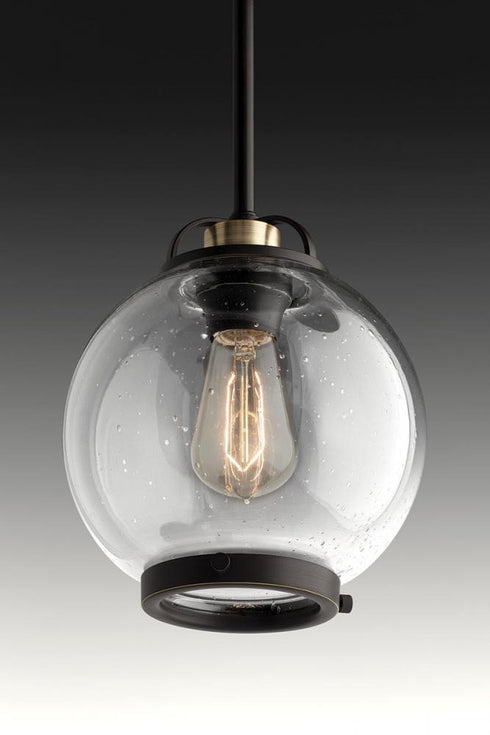 Progress Chronicle P5309 20 1 100 Watt MED MINI PENDANT in Antique Bronze Finish Model: P5309-20