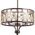 Progress Cirrine P4699 20 3 100 Watt MED CHANDELIER in Antique Bronze Finish Model: P4699-20