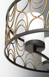 Progress Cirrine P4699 20 3 100 Watt MED CHANDELIER in Antique Bronze Finish Model: P4699-20