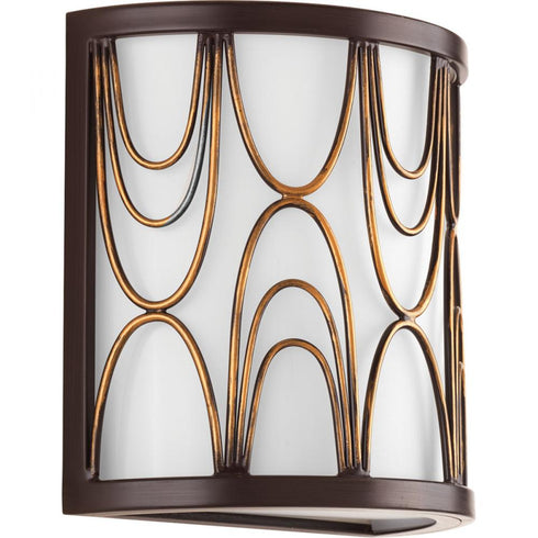 Progress Cirrine P7149 20 1 75 Watt MED WALL SCONCE in Antique Bronze Finish Model: P7149-20