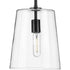 Progress Clarion P500241 009 1 60 Watt MED PENDANT in Brushed Nickel Finish Model: P500241-009
