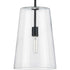 Progress Clarion P500242 009 1 60 Watt MED PENDANT in Brushed Nickel Finish Model: P500242-009