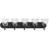 Progress Clear Glass P300393 009 5 Light VANITY in Brushed Nickel Finish Model: P300393-009