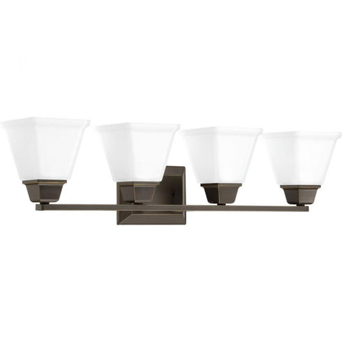Progress Clifton Heights P300161 009 4 100 Watt MED BATH BRACKET in Brushed Nickel Finish Model: P300161-009