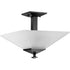 Progress Clifton Heights P350107 009 2 100 Watt SEMI FLUSH MOUNT in Brushed Nickel Finish Model: P350107-009