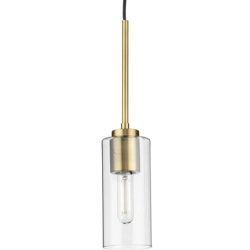 Progress Cofield P500403 009 1 Light MINI PENDANT in Brushed Nickel Finish Model: P500403-009