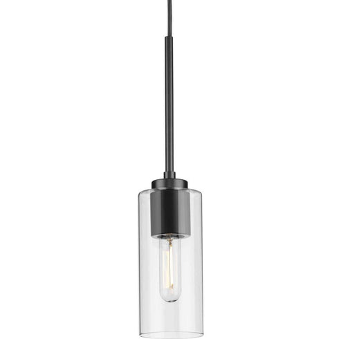 Progress Cofield P500403 009 1 Light MINI PENDANT in Brushed Nickel Finish Model: P500403-009