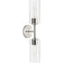 Progress Cofield P710115 009 2 Light WALL BRACKET in Brushed Nickel Finish Model: P710115-009