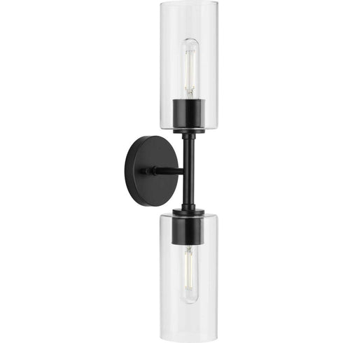 Progress Cofield P710115 009 2 Light WALL BRACKET in Brushed Nickel Finish Model: P710115-009