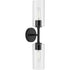 Progress Cofield P710115 009 2 Light WALL BRACKET in Brushed Nickel Finish Model: P710115-009