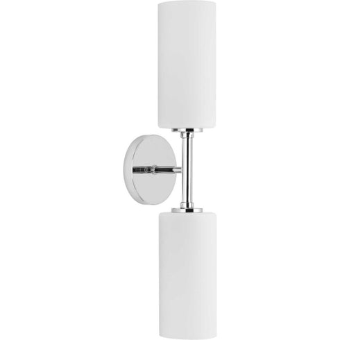 Progress Cofield P710116 009 2 Light WALL BRACKET in Brushed Nickel Finish Model: P710116-009