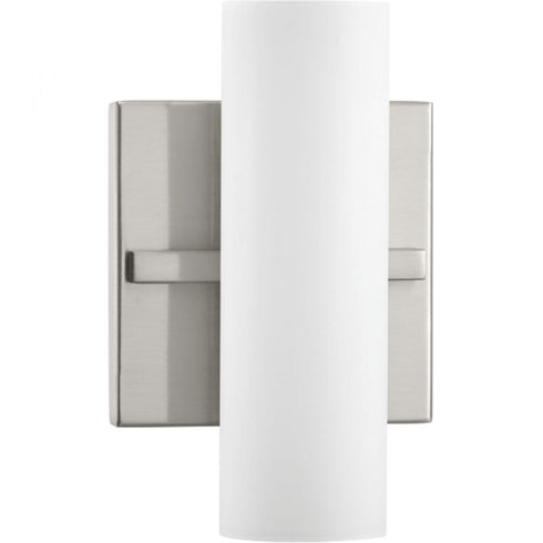 Progress Colonnade LED P300185 009 30 1 9.5 Watt LED BATH BRACKET in Brushed Nickel Finish Model: P300185-009-30