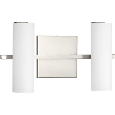 Progress Colonnade LED P300186 009 30 1 19 Watt LED BATH BRACKET in Brushed Nickel Finish Model: P300186-009-30