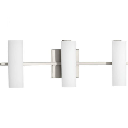 Progress Colonnade LED P300187 009 30 1 28.5 Watt LED BATH BRACKET in Brushed Nickel Finish Model: P300187-009-30