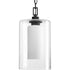 Progress Compel P6520 31 1 100 Watt MED HANGING LANTERN in Textured Black Finish Model: P6520-31