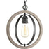Progress Conestee P500092 141 1 60 Watt MED PENDANT in Galvanized Finish Finish Model: P500092-141