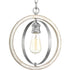 Progress Conestee P500092 141 1 60 Watt MED PENDANT in Galvanized Finish Finish Model: P500092-141
