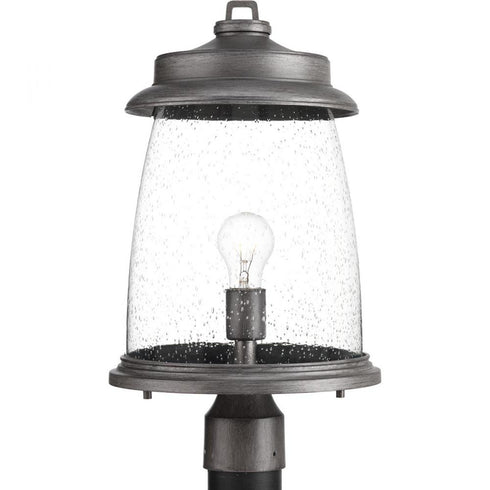 Progress Conover P540030 020 1 100 Watt MED POST LANTERN in Antique Bronze Finish Model: P540030-020