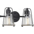 Progress Conway P300296 009 2 100 Watt MED BATH BRACKET in Brushed Nickel Finish Model: P300296-009