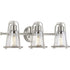 Progress Conway P300297 009 3 100 Watt MED BATH BRACKET in Brushed Nickel Finish Model: P300297-009