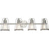 Progress Conway P300298 009 4 100 Watt MED BATH BRACKET in Brushed Nickel Finish Model: P300298-009