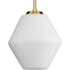 Progress Copeland P500409 009 1 Light PENDANT in Brushed Nickel Finish Model: P500409-009