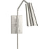 Progress Cornett Collection One Light in Brushed Nickel Contemporary Wall Sconce Model: P710131-009