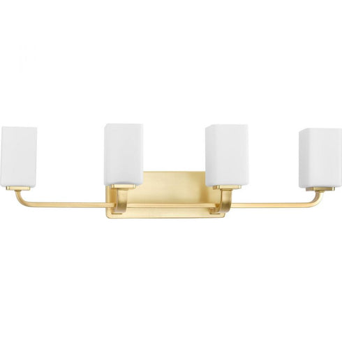 Progress Cowan P300371 009 4 100 Watt MED BATH BRACKET in Brushed Nickel Finish Model: P300371-009