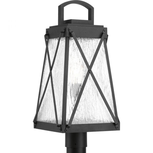 Progress Creighton P540009 020 1 100 Watt MED POST LANTERN in Antique Bronze Finish Model: P540009-020