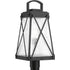 Progress Creighton P540009 020 1 100 Watt MED POST LANTERN in Antique Bronze Finish Model: P540009-020