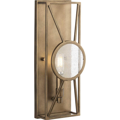 Progress Cumberland Collection One Light in Aged Bronze Modern Farmhouse Wall Sconce Model: P710076-196