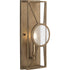 Progress Cumberland Collection One Light in Aged Bronze Modern Farmhouse Wall Sconce Model: P710076-196