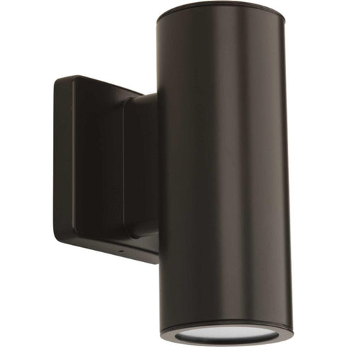 Progress Cylinders P563001 020 30K 3IN WALL MT U DW CYLIND in Antique Bronze Finish Model: P563001-020-30K