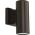 Progress Cylinders P563001 020 30K 3IN WALL MT U DW CYLIND in Antique Bronze Finish Model: P563001-020-30K