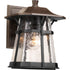 Progress Derby LED Derby Collection One Light LED Medium Wall Lantern in Antique Bronze Finish Model: P5750-2030K9