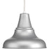 Progress District Collection One Light Medium Hanging Lantern in Metallic Gray Finish Model: P5535-82