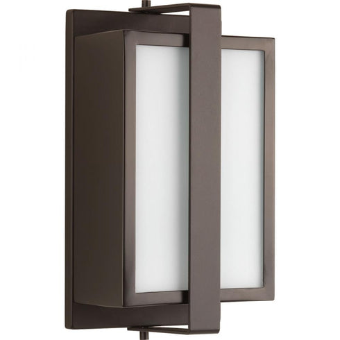 Progress Diverge P560045 129 1 60 Watt MED WALL LANTERN in Architectural Bronze Finish Model: P560045-129
