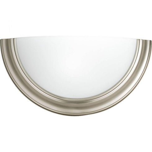 Progress Eclipse P7170 09 1 100W MED WALL SCONCE in Brushed Nickel Finish Model: P7170-09