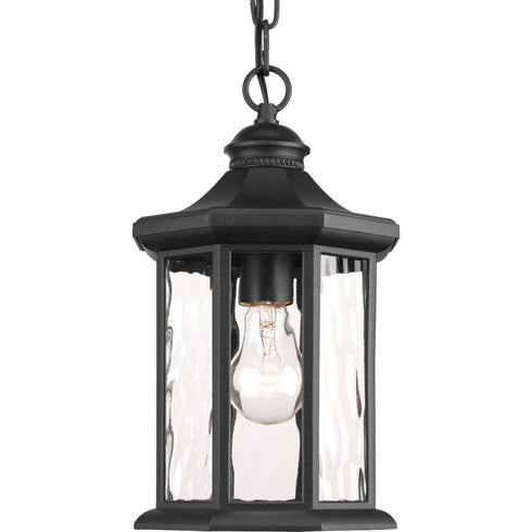 Progress Edition P6529 20 1 100 Watt MED HANGING LANTERN in Antique Bronze Finish Model: P6529-20