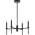 Progress Elara P400293 009 4 60 Watt CAND CHANDELIER in Brushed Nickel Finish Model: P400293-009