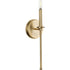 Progress Elara P710106 009 1 60 Watt CAND WALL BRACKET in Brushed Nickel Finish Model: P710106-009