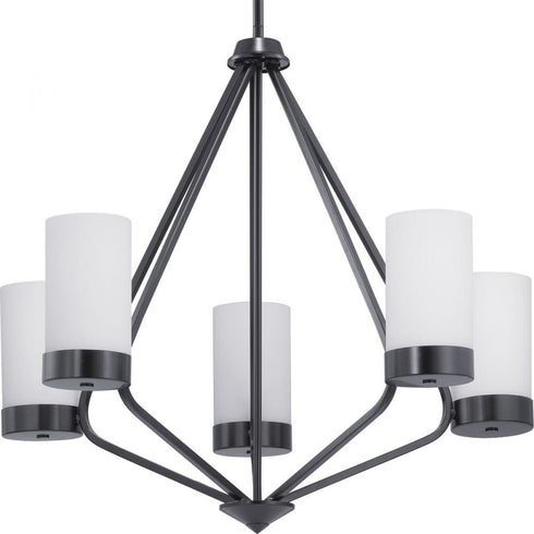 Progress Elevate P400022 015 5 100 Watt MED CHANDELIER in Polished Chrome Finish Model: P400022-015