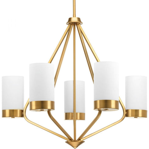 Progress Elevate P400022 015 5 100 Watt MED CHANDELIER in Polished Chrome Finish Model: P400022-015