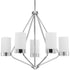 Progress Elevate P400022 015 5 100 Watt MED CHANDELIER in Polished Chrome Finish Model: P400022-015