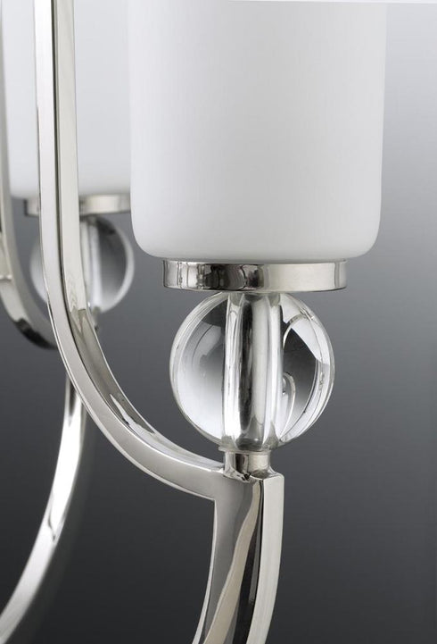 Progress Elina Collection One Light Mini Pendant in Polished Nickel Finish Model: P5606-104