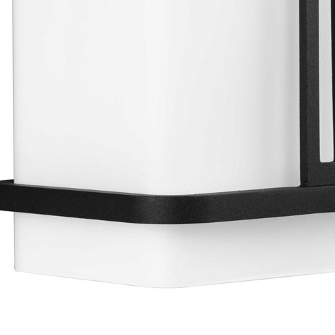 Progress Ellery Collection One Light in Black Modern Farmhouse Large Outdoor Wall Lantern Model: P560170-031